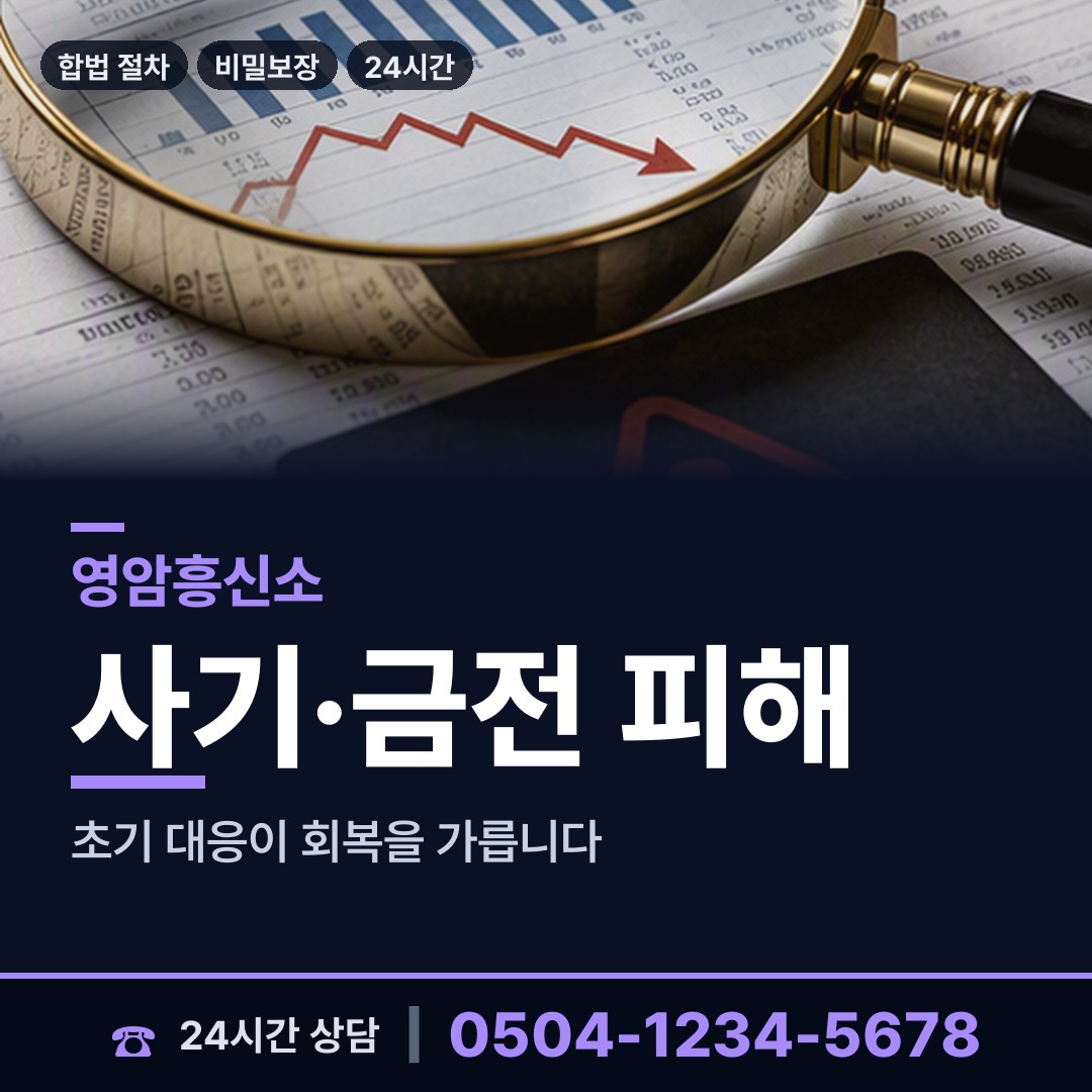 영암 신북면 흥신소의뢰 상담 안내